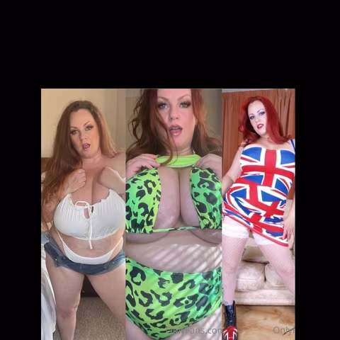 BUSTY REDHEAD BBW PORN STAR ⭐️